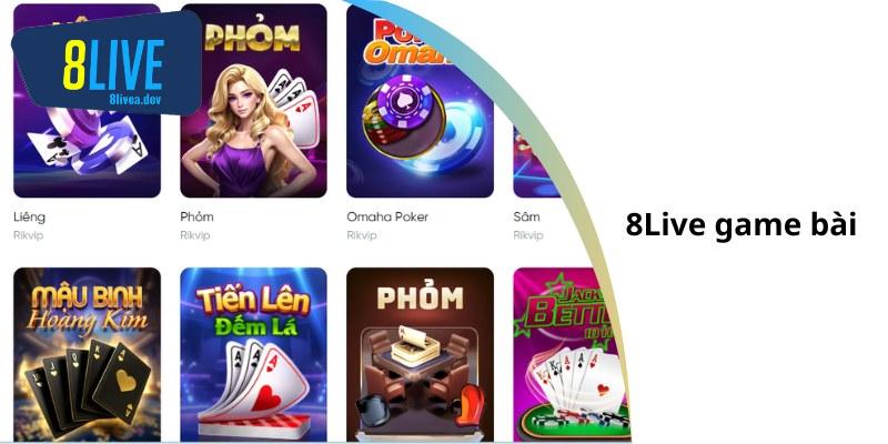8Live game bài